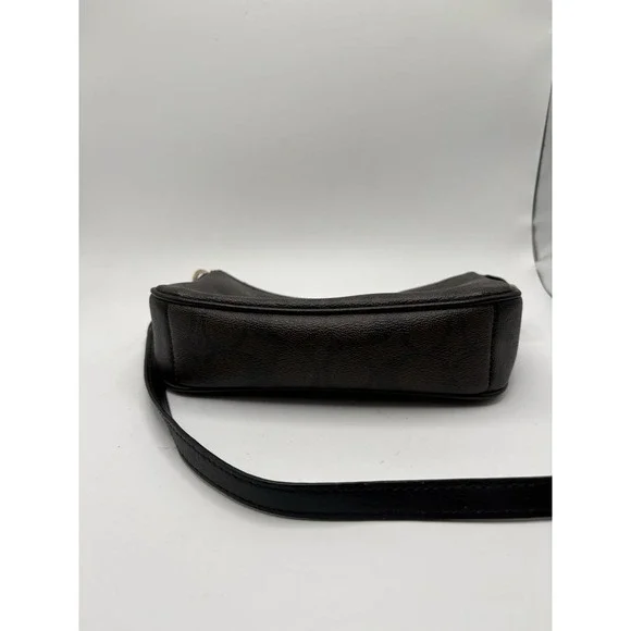 Coach Nolita 19 Women's Brown Leather Handbag ZIP Bag READ - Picture 4 of 10